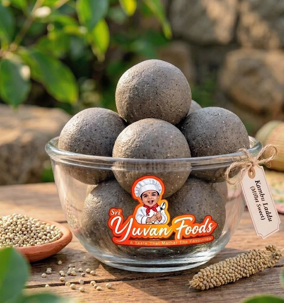 Pearl millet Laddu | கம்பு லட்டு