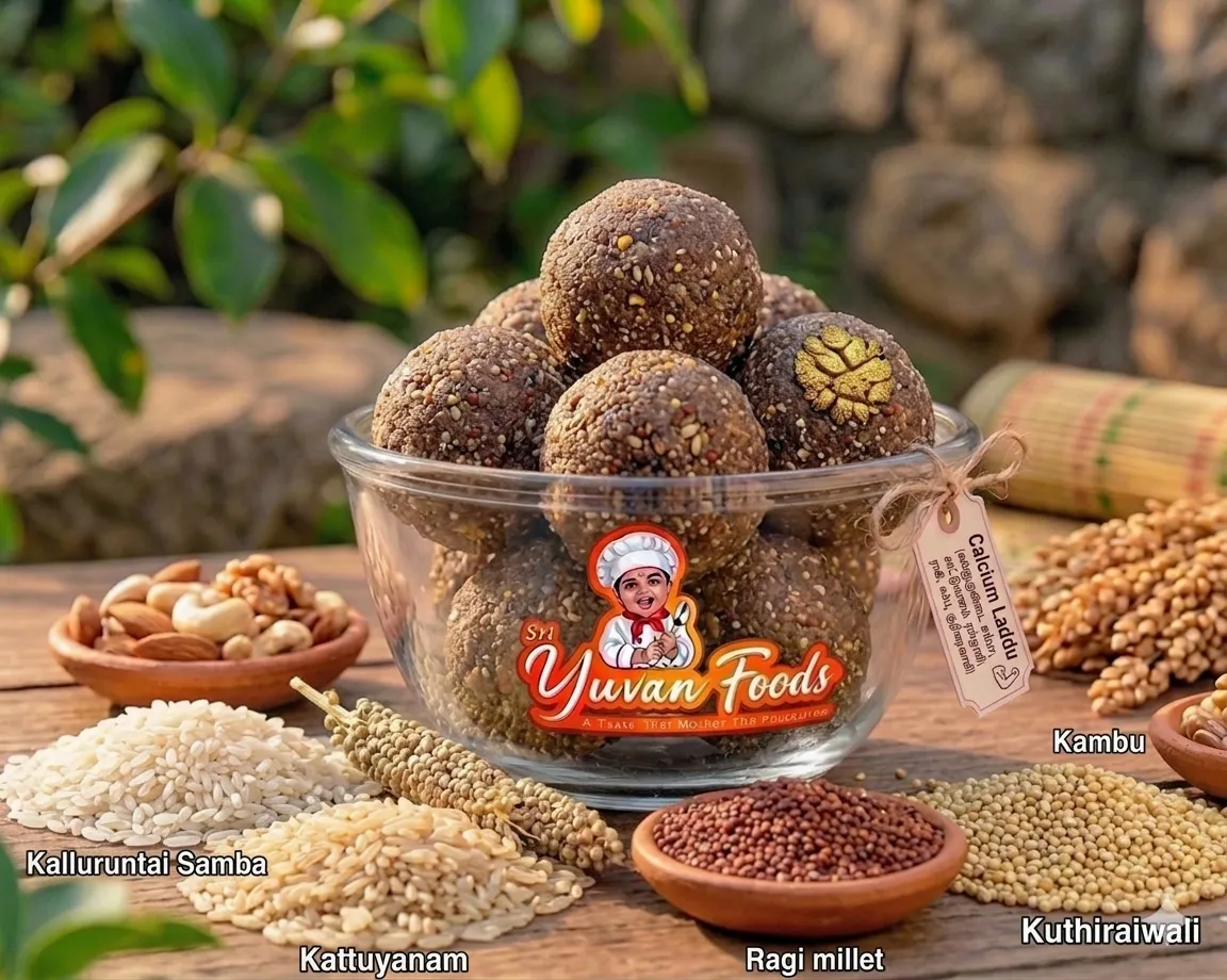 Calcium Laddu | கால்சியம் லட்டு